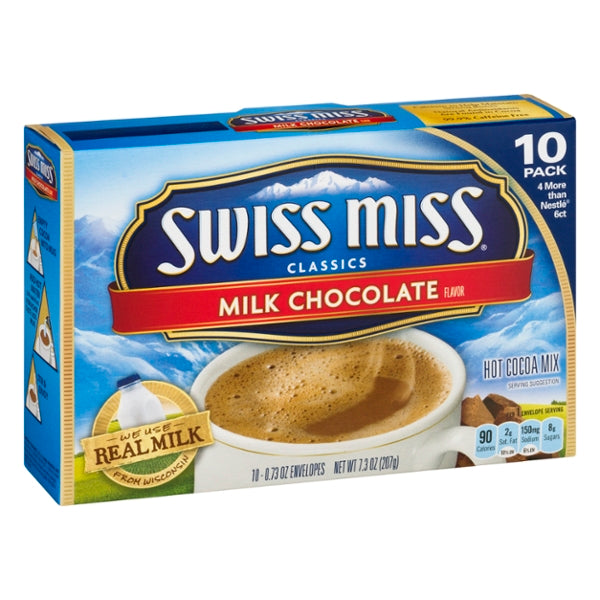 Swiss Miss Classics Hot Cocoa Mix Milk Chocolate - GroceriesToGo Aruba | Convenient Online Grocery Delivery Services