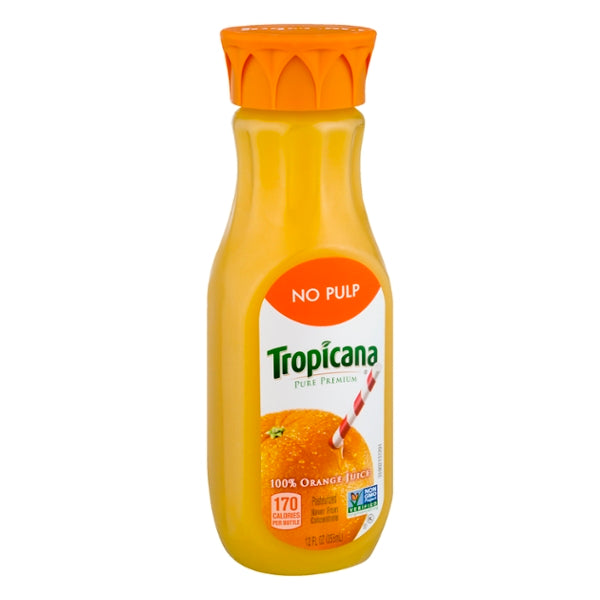 Tropicana 100% Orange Juice No Pulp 12oz - GroceriesToGo Aruba | Convenient Online Grocery Delivery Services