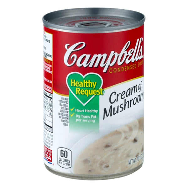 Campbell'S Condensed Soup Healthy Request Cream Of Mushroom Condensed Soup - GroceriesToGo Aruba | Convenient Online Grocery Delivery Services