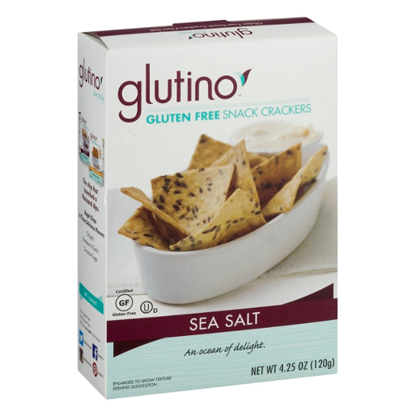 Glutino Snack Crackers Sea Salt - GroceriesToGo Aruba | Convenient Online Grocery Delivery Services