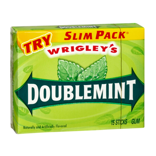 Wrigley's Doublemint Slim Pack Gum 15ct - GroceriesToGo Aruba | Convenient Online Grocery Delivery Services