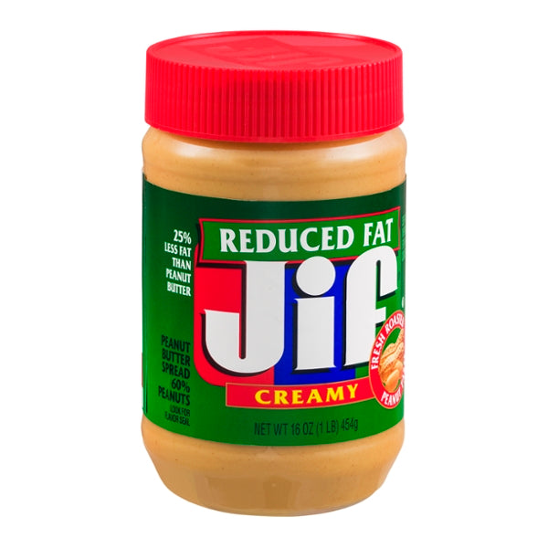 Jif Reduced Fat Creamy Peanut Butter Spread - GroceriesToGo Aruba | Convenient Online Grocery Delivery Services