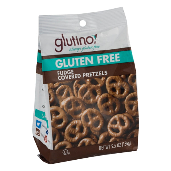 Glutino Gluten Free Fudge Covered Pretzels - GroceriesToGo Aruba | Convenient Online Grocery Delivery Services
