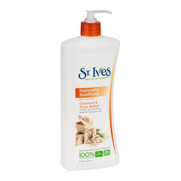 St. Ives Naturally Soothing Body Lotion Oatmeal & Shea Butter Naturally Soothing Body Lotion - GroceriesToGo Aruba | Convenient Online Grocery Delivery Services