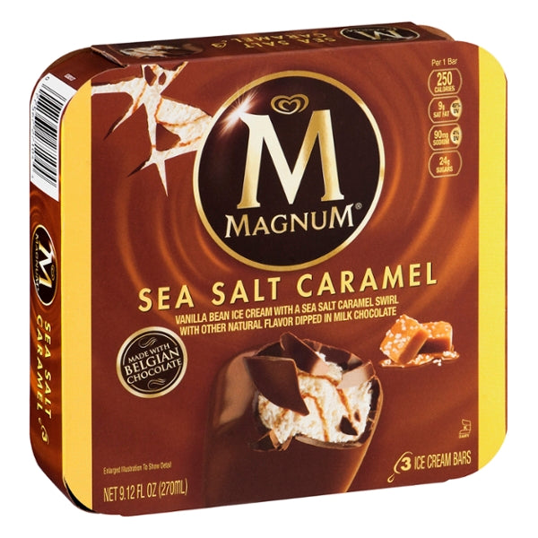 Magnum Sea Salt Caramel Ice Cream Bars - 6ct - GroceriesToGo Aruba | Convenient Online Grocery Delivery Services