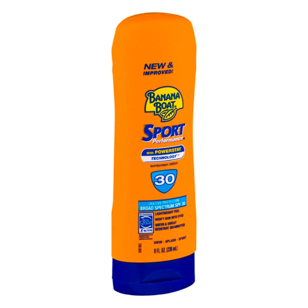 Banana Boat Sport Performance Sunscreen Lotion Spf 30 8oz - GroceriesToGo Aruba | Convenient Online Grocery Delivery Services