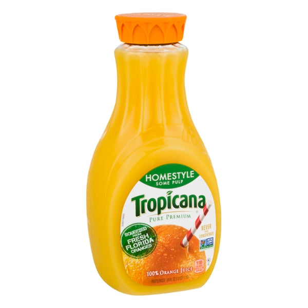 Tropicana 100% Orange Juice Homestyle Some Pulp - GroceriesToGo Aruba | Convenient Online Grocery Delivery Services