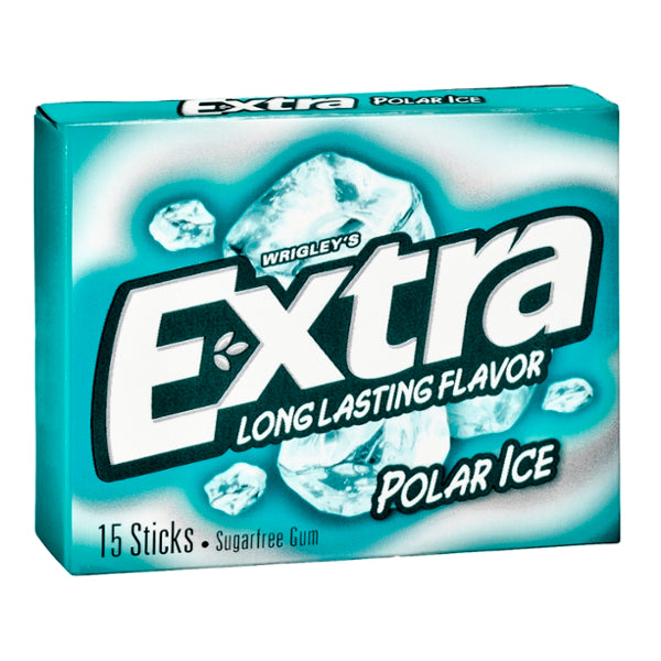 Wrigley's Extra Long Lasting Polar Ice Sugarfree Gum 15ct - GroceriesToGo Aruba | Convenient Online Grocery Delivery Services