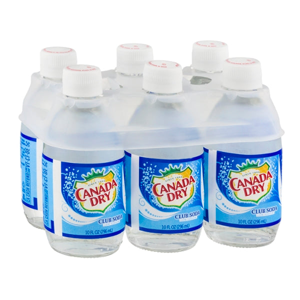 Canada Dry Club Soda 10oz, 6pack - GroceriesToGo Aruba | Convenient Online Grocery Delivery Services