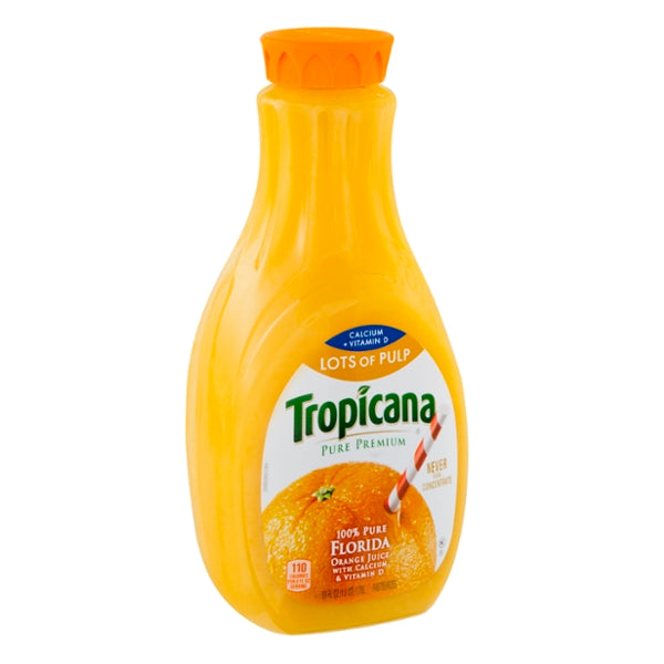 Tropicana Pure Premium Orange Juice Lots Of Pulp Calcium + Vitamin D - GroceriesToGo Aruba | Convenient Online Grocery Delivery Services