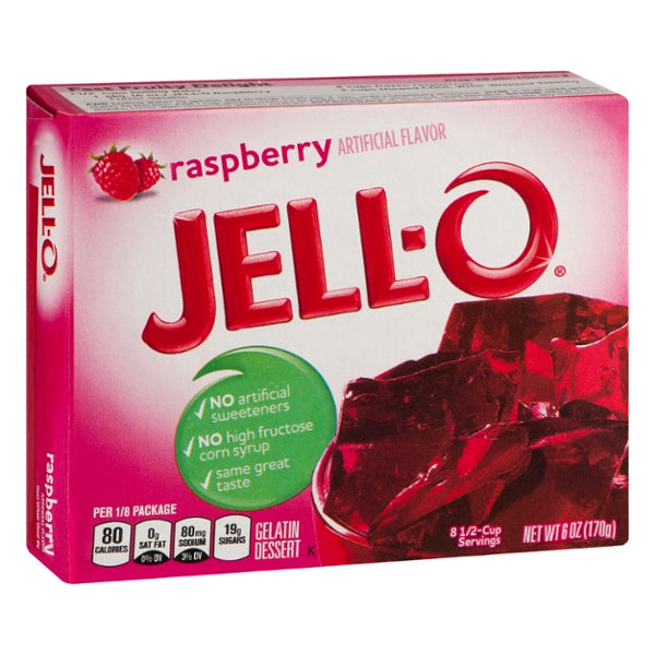Jell-O Gelatin Dessert Raspberry - GroceriesToGo Aruba | Convenient Online Grocery Delivery Services