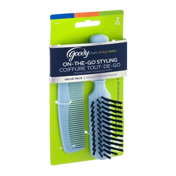 Goody On-The-Go Styling Purse Brush & Comb Set - GroceriesToGo Aruba | Convenient Online Grocery Delivery Services