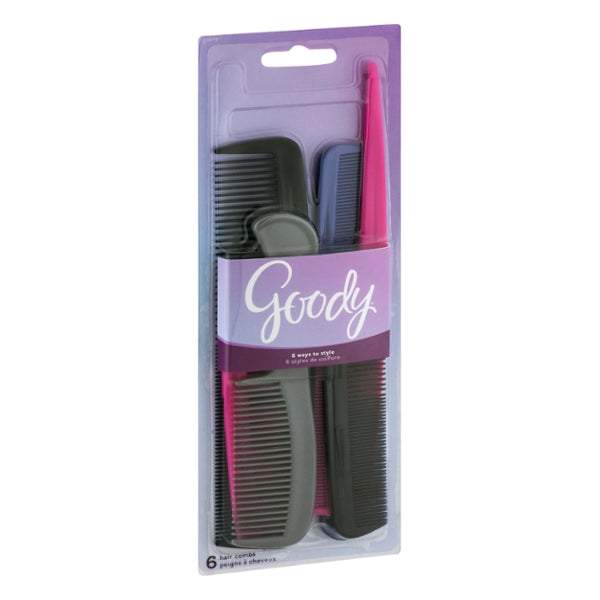 Goody Hair Combs - 6ct - GroceriesToGo Aruba | Convenient Online Grocery Delivery Services