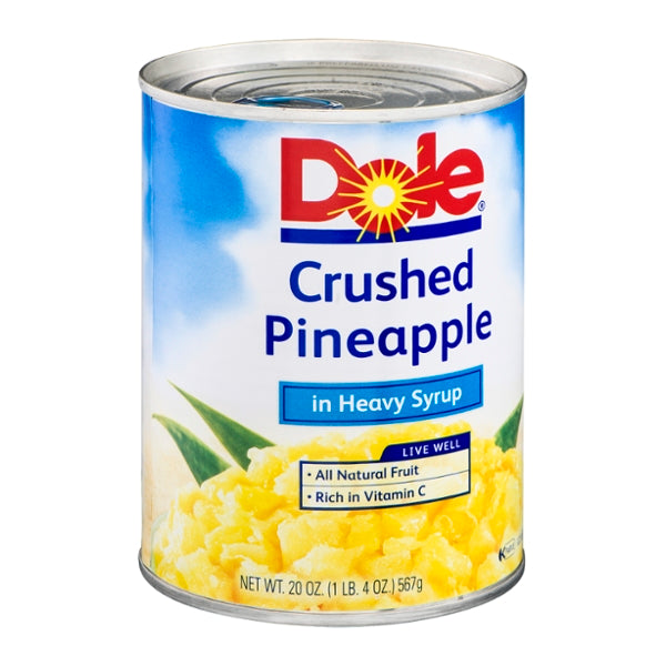 Dole Crushed Pineapple In Heavy Syrup - GroceriesToGo Aruba | Convenient Online Grocery Delivery Services