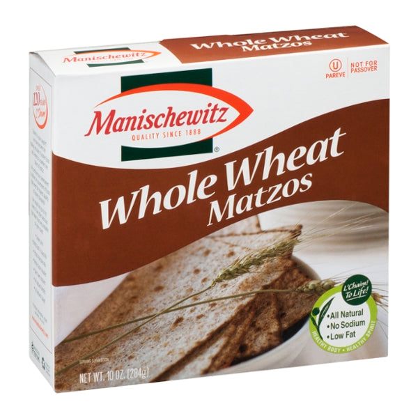 Manischewitz Whole Wheat Matzos - GroceriesToGo Aruba | Convenient Online Grocery Delivery Services