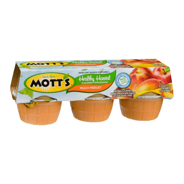 Mott'S Healthy Harvest Peach Medley Applesauce - GroceriesToGo Aruba | Convenient Online Grocery Delivery Services
