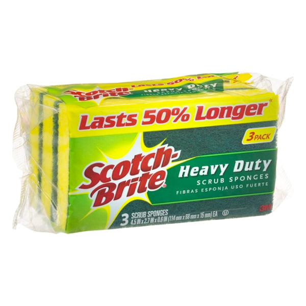 Scotch-Brite Heavy Duty Scrub Sponges - 3ct - GroceriesToGo Aruba | Convenient Online Grocery Delivery Services