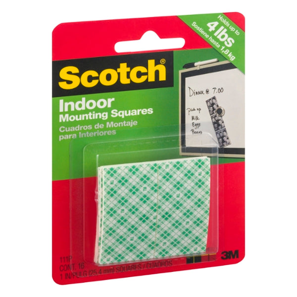 Scotch Indoor Mounting Squares - 16ct - GroceriesToGo Aruba | Convenient Online Grocery Delivery Services