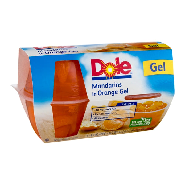 Dole Mandarins In Orange Gel - 4ct - GroceriesToGo Aruba | Convenient Online Grocery Delivery Services