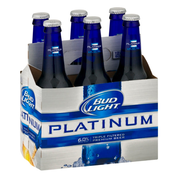 Bud Light Platinum 12oz, 6ct - GroceriesToGo Aruba | Convenient Online Grocery Delivery Services