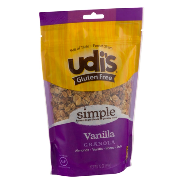 Udi's Gluten Free Simple Vanilla Granola 12oz - GroceriesToGo Aruba | Convenient Online Grocery Delivery Services