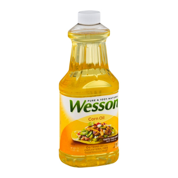 Wesson Pure & 100% Natural Corn Oil - GroceriesToGo Aruba | Convenient Online Grocery Delivery Services