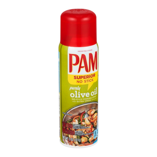 Pam No-Stick Cooking Spray Purely Olive Oil - GroceriesToGo Aruba | Convenient Online Grocery Delivery Services