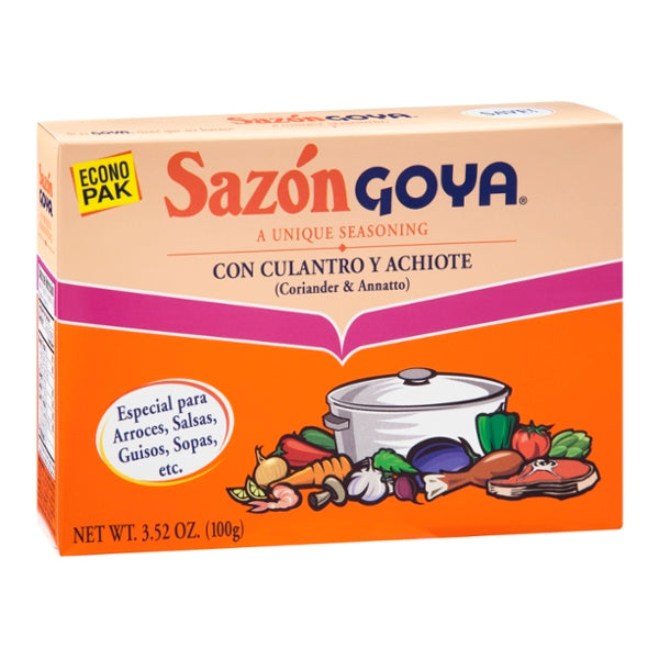 Goya Sazon Coriander & Annatto Seasoning - GroceriesToGo Aruba | Convenient Online Grocery Delivery Services