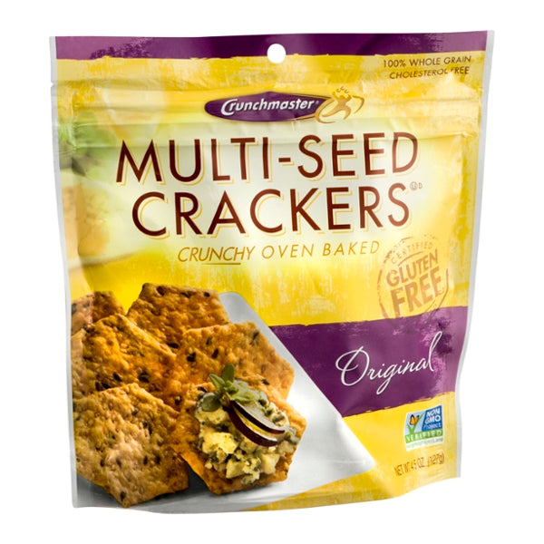 Crunchmaster Multi-Seed Oven Baked Crackers Origin 4.50oz - GroceriesToGo Aruba | Convenient Online Grocery Delivery Services