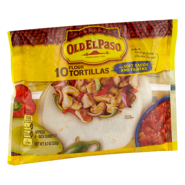 Old El Paso Flour Tortillas - 10ct - GroceriesToGo Aruba | Convenient Online Grocery Delivery Services