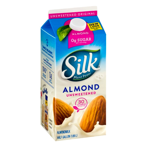 Silk Plant Power Almond Unsweetened Almondmilk 64oz - GroceriesToGo Aruba | Convenient Online Grocery Delivery Services