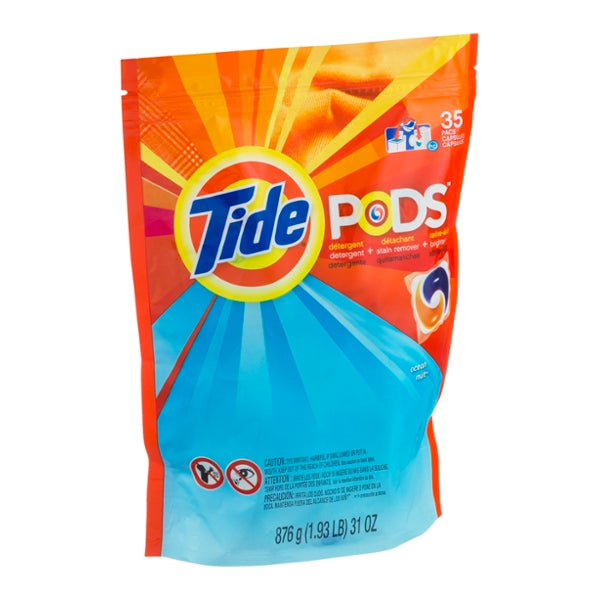 Tide Pods Detergent Pacs Ocean Mist - 35ct - GroceriesToGo Aruba | Convenient Online Grocery Delivery Services