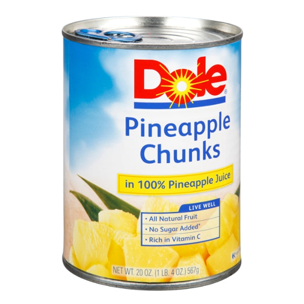 Dole Pineapple Chunks In 100% Pineapple Juice - GroceriesToGo Aruba | Convenient Online Grocery Delivery Services