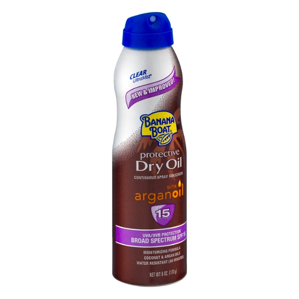 Banana Boat Protective Dry Oil Continuous Spray Sunscreen - GroceriesToGo Aruba | Convenient Online Grocery Delivery Services