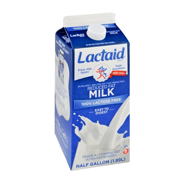 Lactaid 100% Lactose Free Reduced Fat Milk - GroceriesToGo Aruba | Convenient Online Grocery Delivery Services