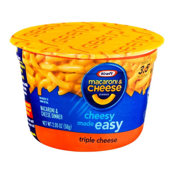 Kraft Macaroni & Cheese Dinner Triple Cheese - GroceriesToGo Aruba | Convenient Online Grocery Delivery Services