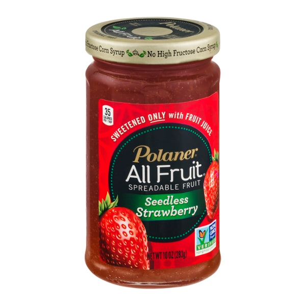 Polaner All Fruit Spreadable Fruit Seedless Strawberry - GroceriesToGo Aruba | Convenient Online Grocery Delivery Services