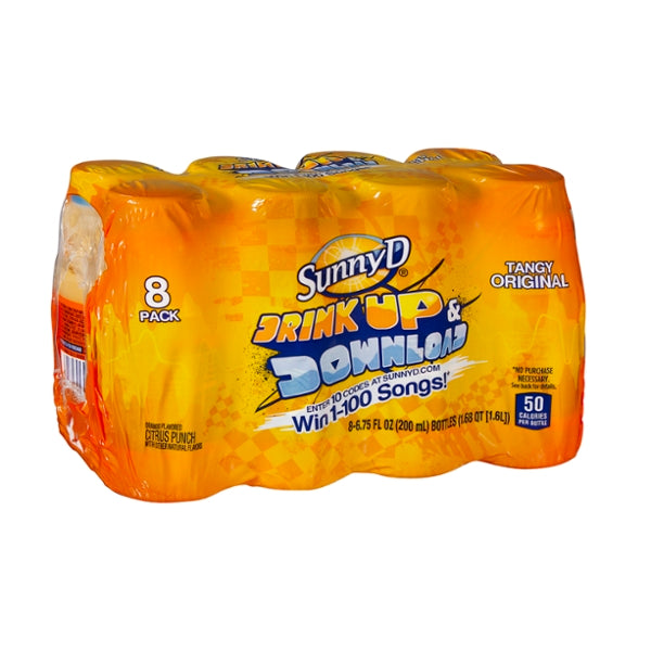 Sunnyd Citrus Punch Tangy Original 200ml, 8ct - GroceriesToGo Aruba | Convenient Online Grocery Delivery Services