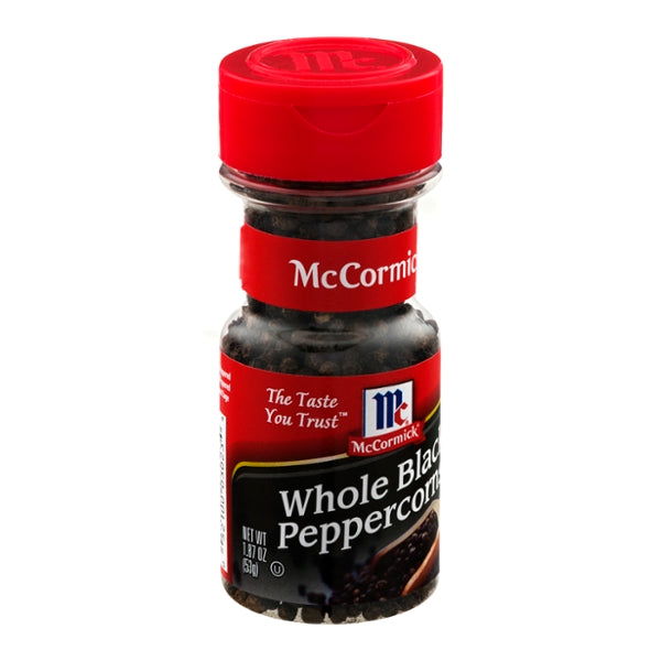 Mccormick Whole Black Peppercorns - GroceriesToGo Aruba | Convenient Online Grocery Delivery Services