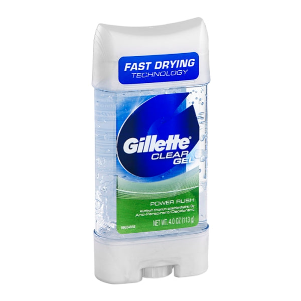 Gillette Clear Gel Power Rush Anti-Perspirant/Deodorant - GroceriesToGo Aruba | Convenient Online Grocery Delivery Services