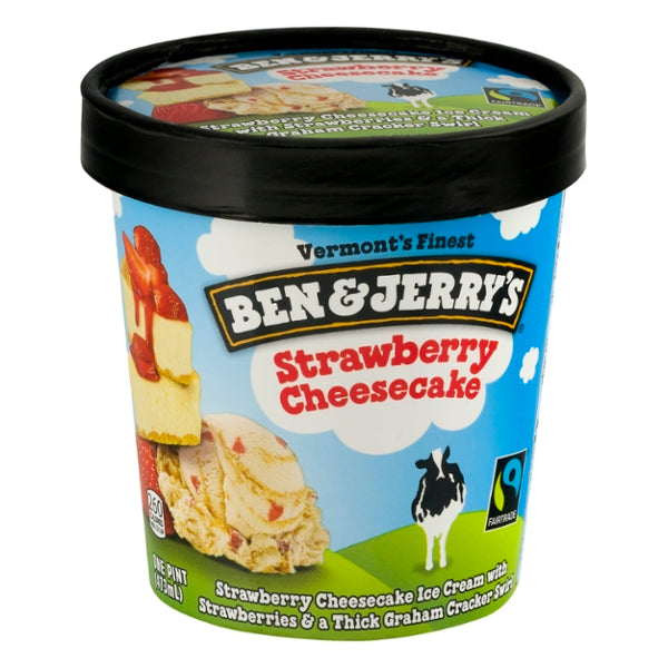 Ben & Jerry'S Ice Cream Strawberry Cheesecake - GroceriesToGo Aruba | Convenient Online Grocery Delivery Services
