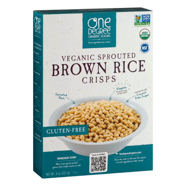 One Degree Organic Foods Veganic Sprouted Brown Rice Crisps - GroceriesToGo Aruba | Convenient Online Grocery Delivery Services