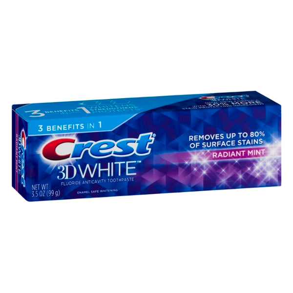 Crest 3D White Toothpaste Radiant Mint - GroceriesToGo Aruba | Convenient Online Grocery Delivery Services