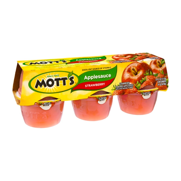 Mott's Strawberry Applesauce - 6ct - GroceriesToGo Aruba | Convenient Online Grocery Delivery Services