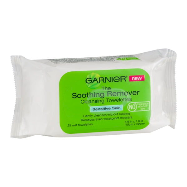 Garnier The Soothing Remover Cleansing Towelettes Sensitive Skin - GroceriesToGo Aruba | Convenient Online Grocery Delivery Services