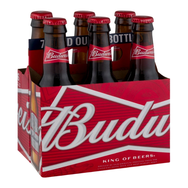 Budweiser Bottles 7oz, 6pk - GroceriesToGo Aruba | Convenient Online Grocery Delivery Services