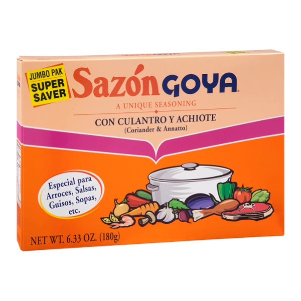 Goya Sazon Coriander & Annatto Seasoning - GroceriesToGo Aruba | Convenient Online Grocery Delivery Services