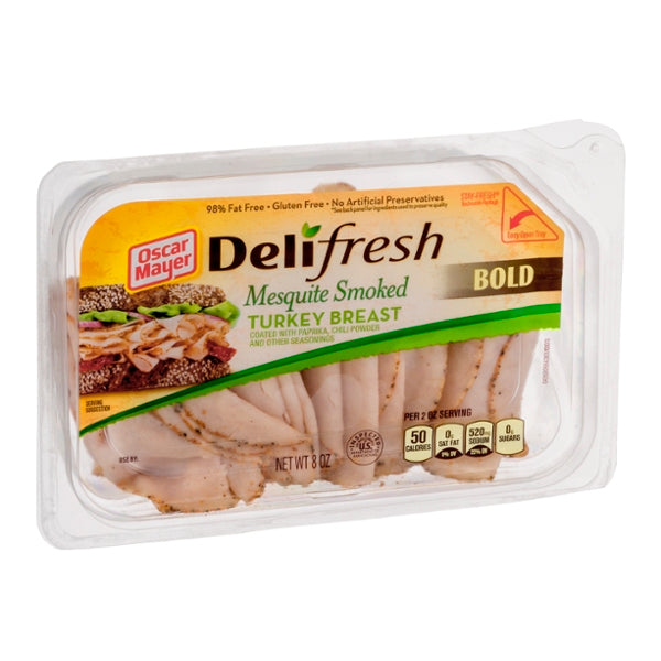 Oscar Mayer Delifresh Mesquite Smoked Turkey Breast Bold - GroceriesToGo Aruba | Convenient Online Grocery Delivery Services