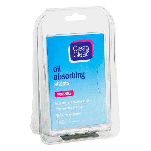 Clean & Clear Oil Absorbing Sheets - 50ct - GroceriesToGo Aruba | Convenient Online Grocery Delivery Services