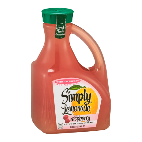 Simply Lemona Raspberry Simply Lemonade With Raspberry 89oz | Convenient Online Grocery ...